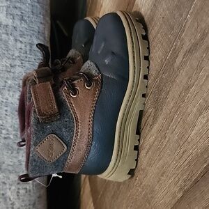 Carter's Kids' Brown and Blue Boots Size 9
